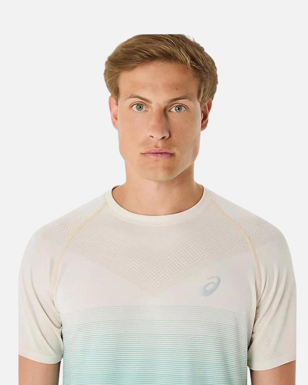T-shirt Asics Seamless - Blanc/Vert