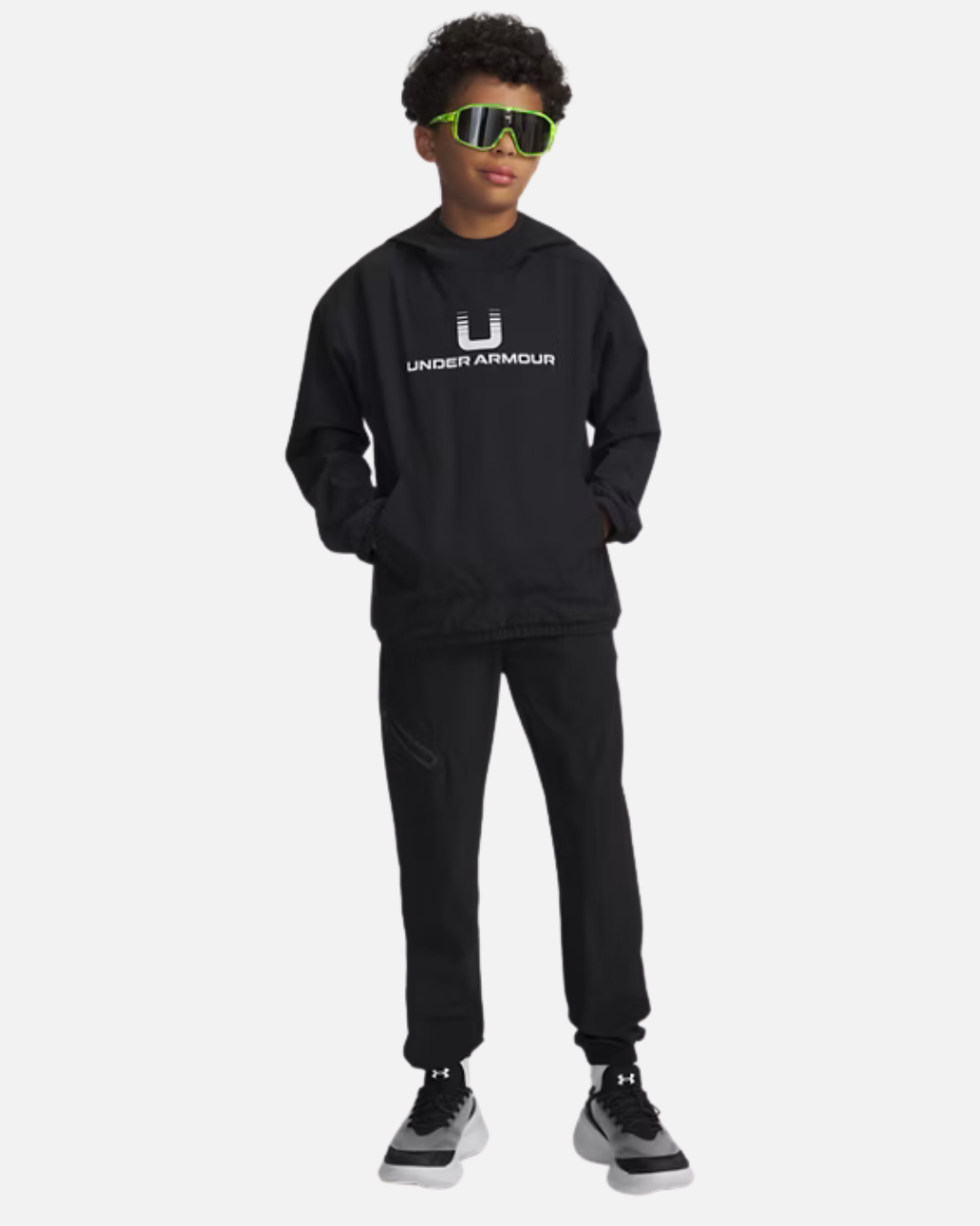 Pantalon Under Armour Running Unstoppable Junior - noir