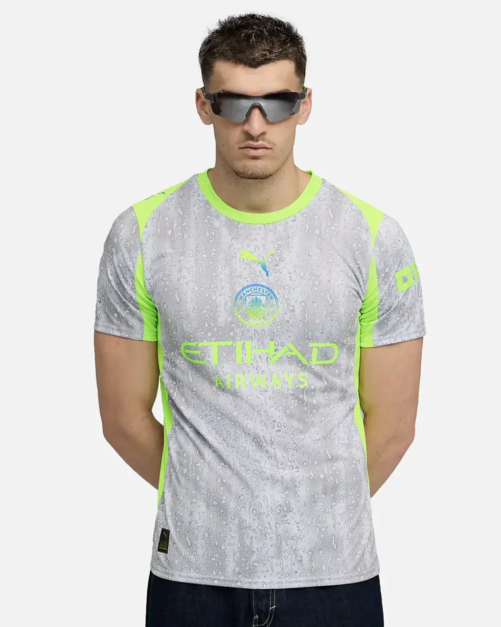 Maillot Manchester City Third 2025/2026 - Blanc/Jaune