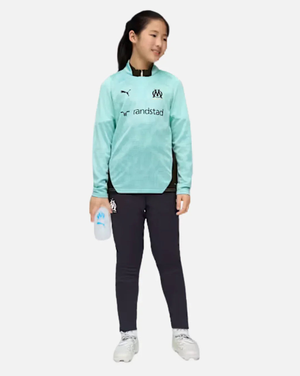 Haut d’entraînement OM 2025/2026 Junior - Bleu