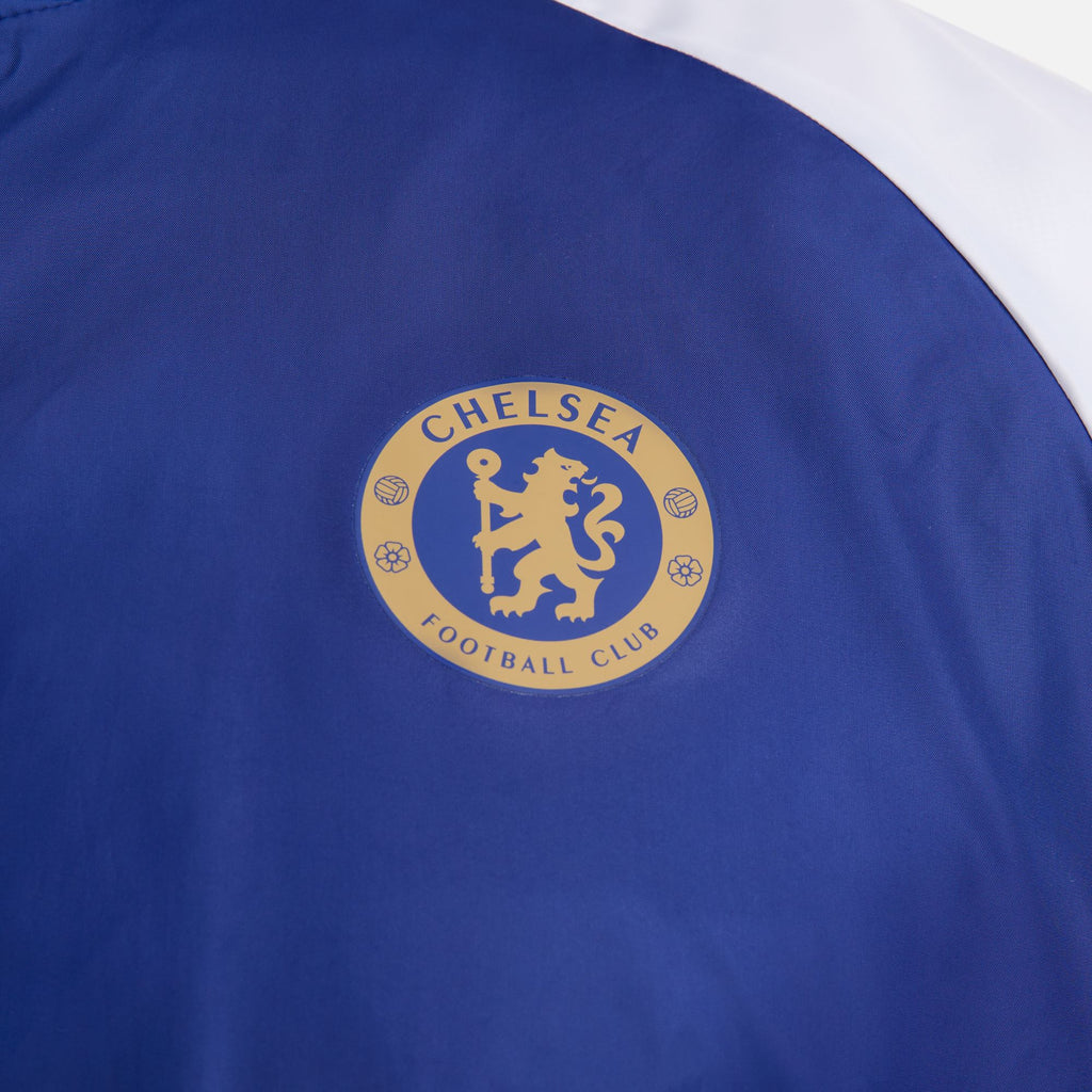 Veste Coupe-Vent Chelsea  - Bleu/Blanc/Doré