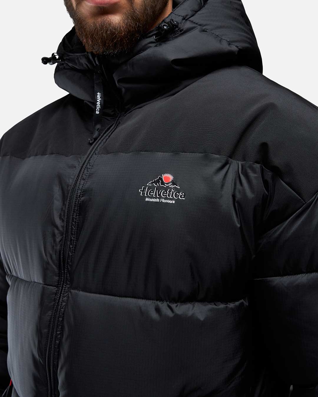 Doudoune Helvetica Brooklyn - Noir