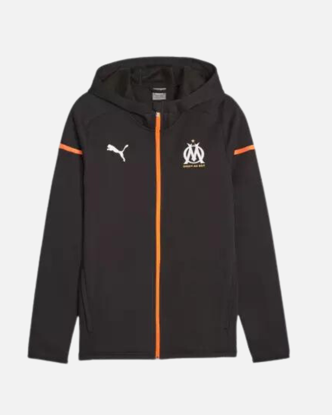 Veste d'entrainement OM - Noir/Orange