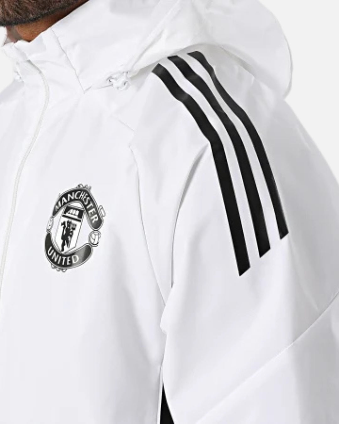 Veste Manchester United 2025/2026 - Blanc/Noir
