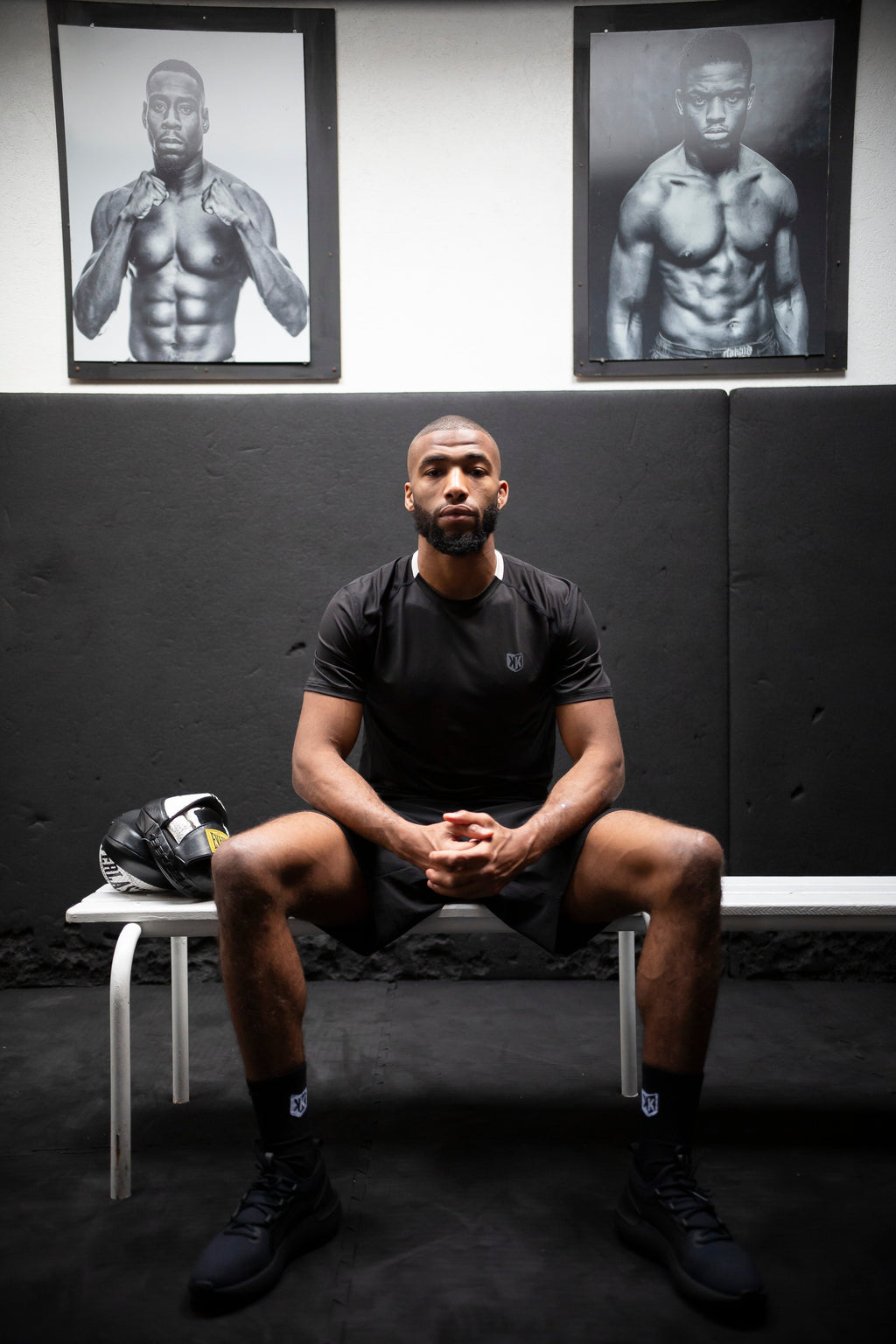 T-shirt FK Performance Record- Noir