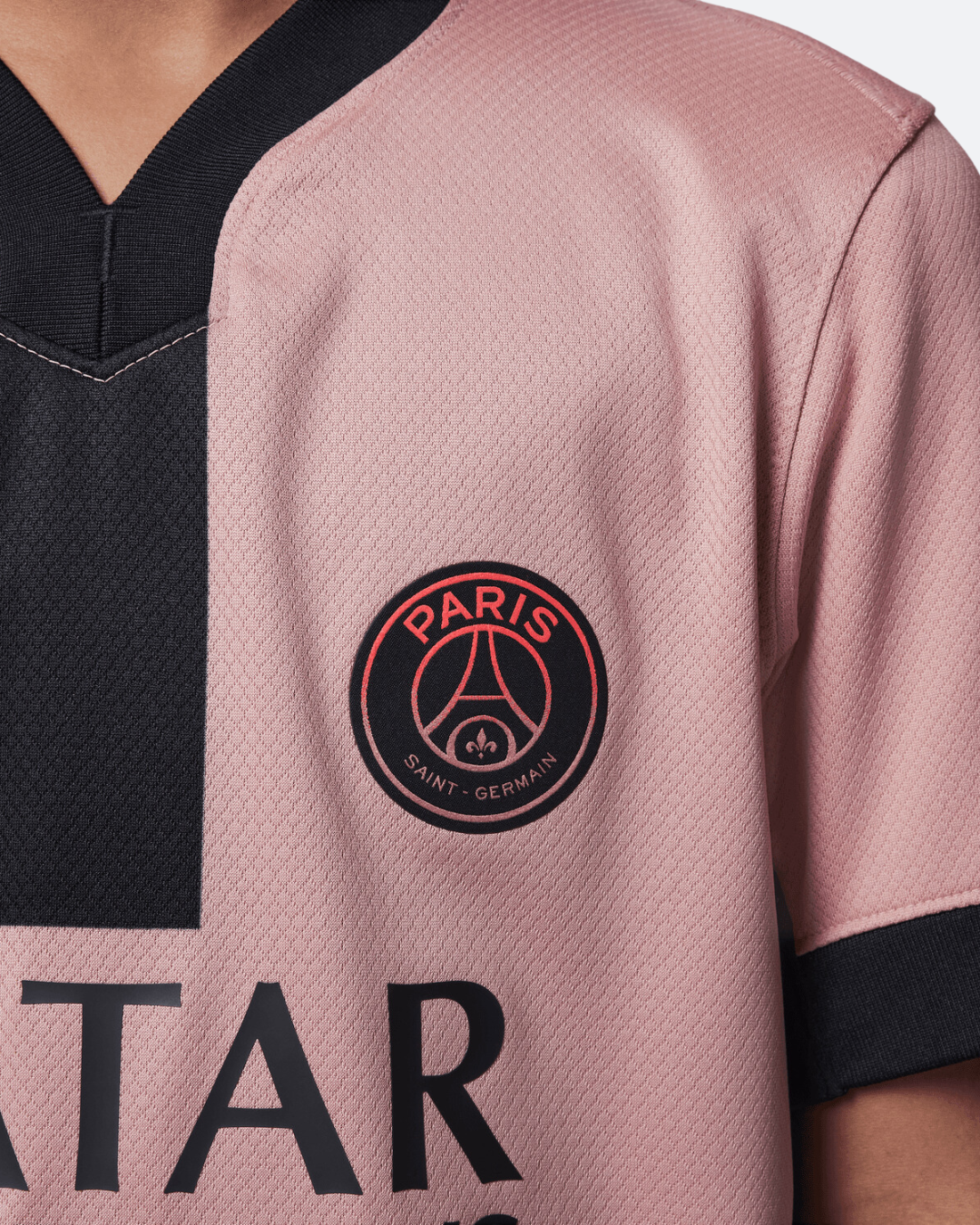 Maillot PSG Third Junior 2024/2025 - Rose/Noir