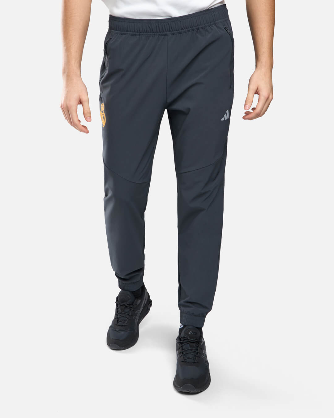 Pantalon de survêtement Real Madrid 2025 - Gris/Doré