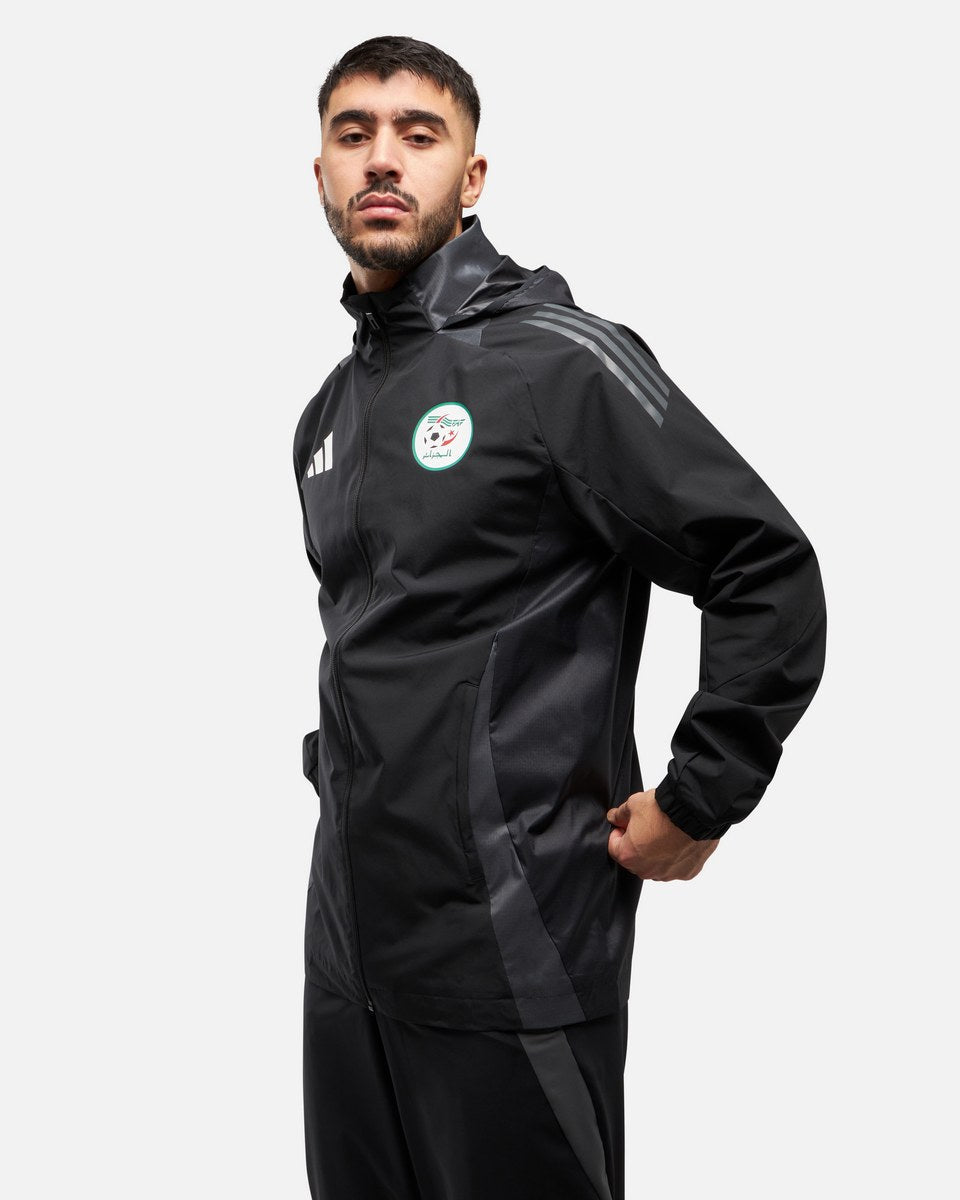 Veste coupe-vent Algérie 2025 - Noir/Gris
