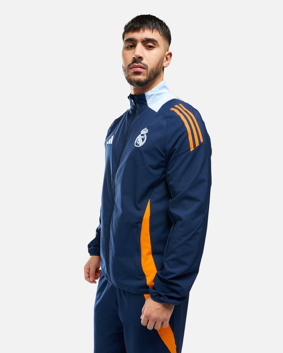Veste de survêtement Real Madrid 2024/2025 - Bleu