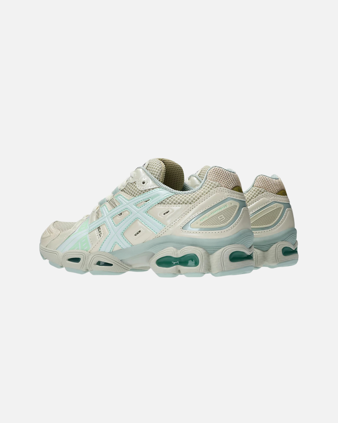 Asics Gel-Nimbus 9 - Beige/Bleu