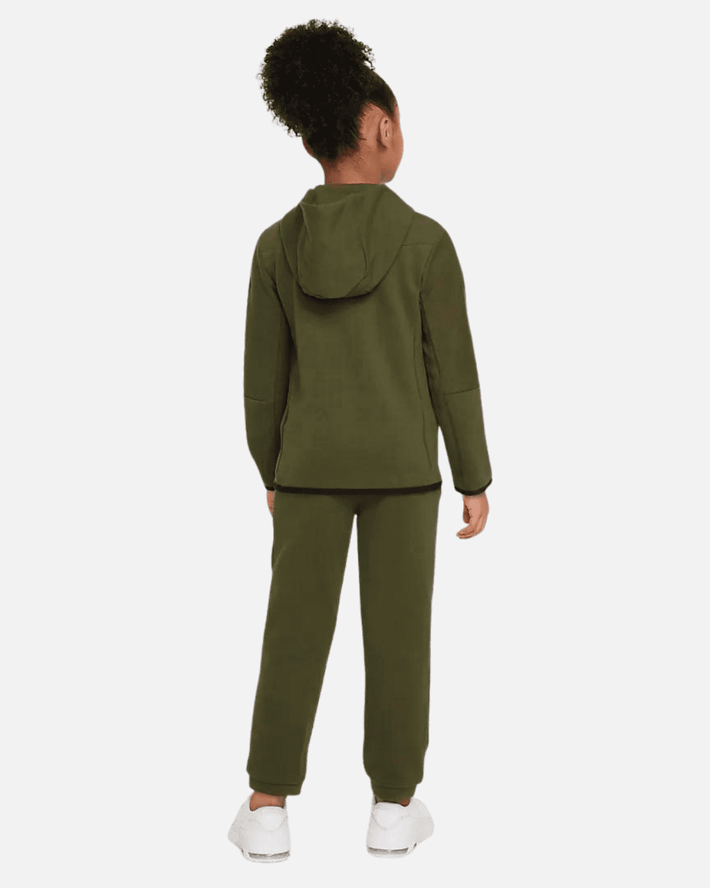 Ensemble Nike Sportswear Tech Fleece Enfant - Kaki/Noir
