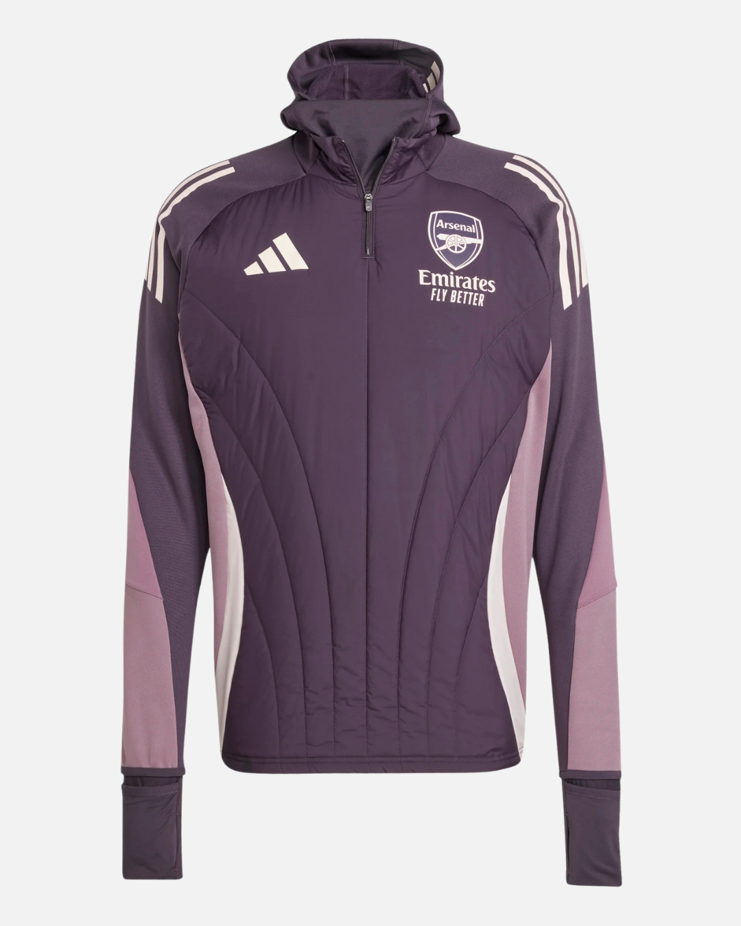Haut Arsenal 2024/2025 cagoule intégrée - Violet/Rose