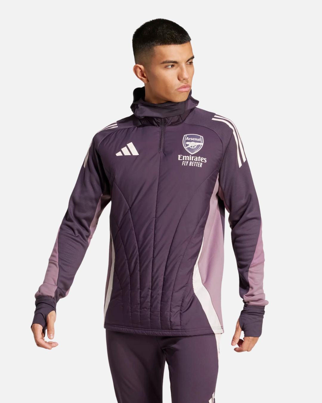 Haut Arsenal 2024/2025 cagoule intégrée - Violet/Rose