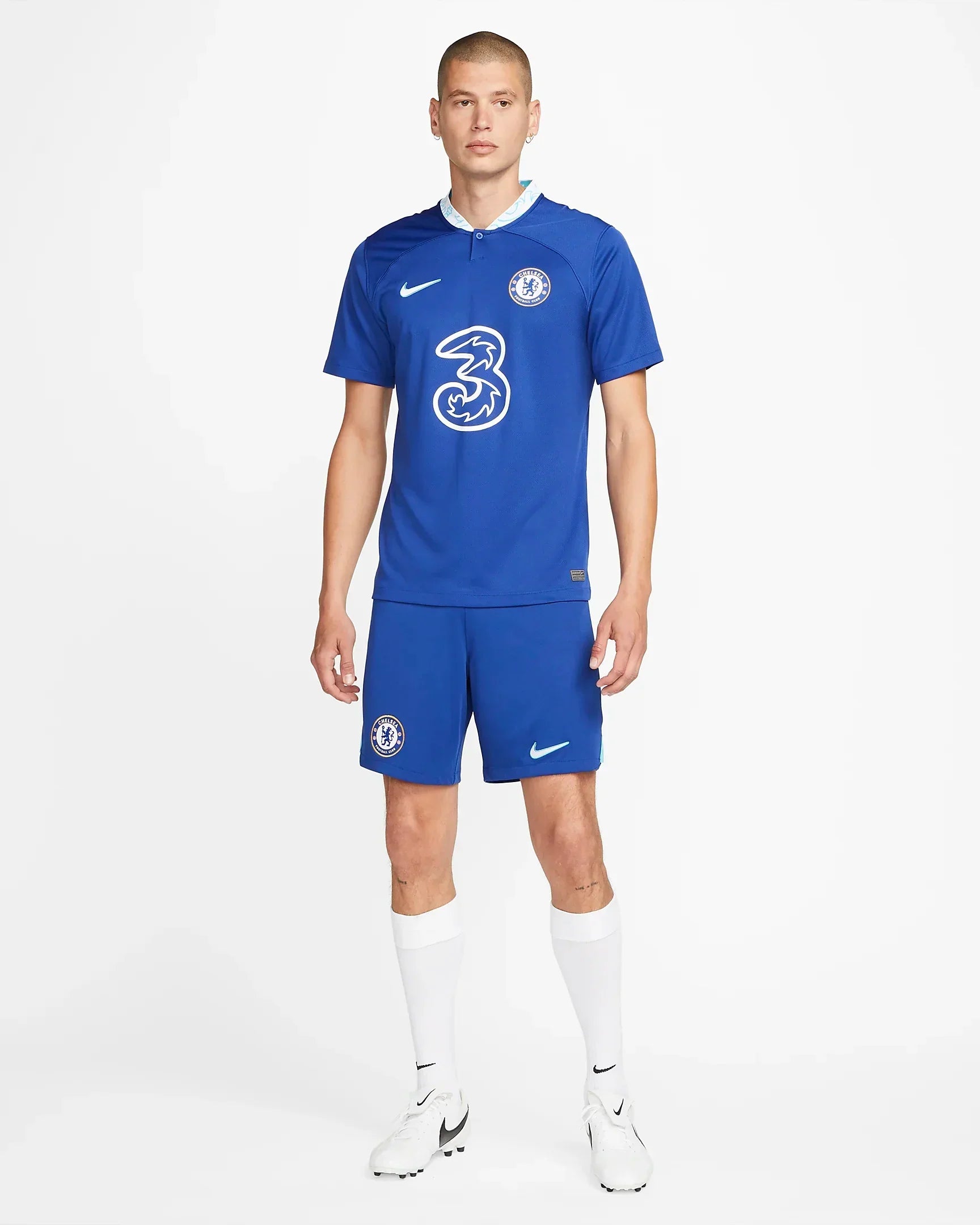 Maillot domicile Chelsea - Bleu/Blanc