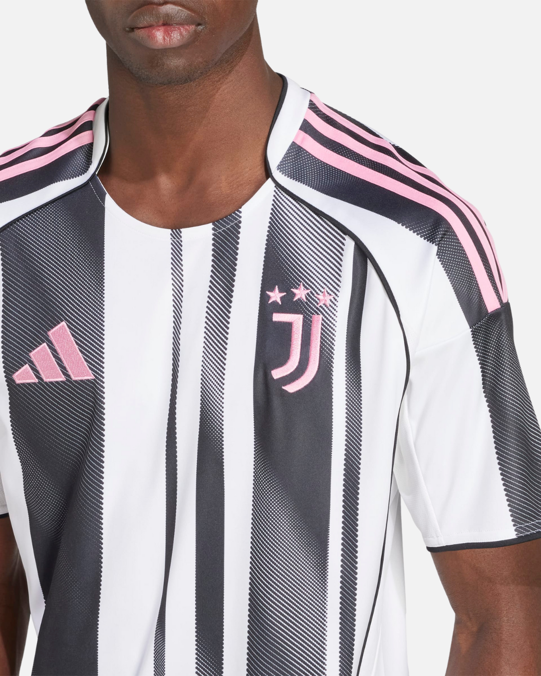 Maillot Domicile Juventus 2025/2026 - Blanc/Noir/Rose