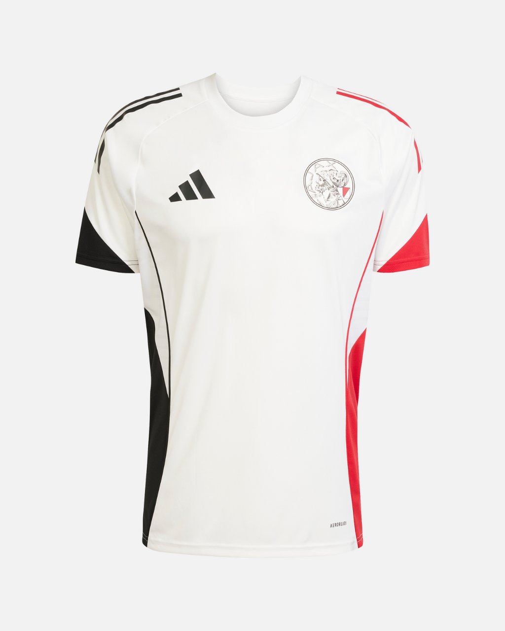 Maillot d'entrainement Ajax Amsterdam 2025/2026 - Blanc/Noir/Rouge