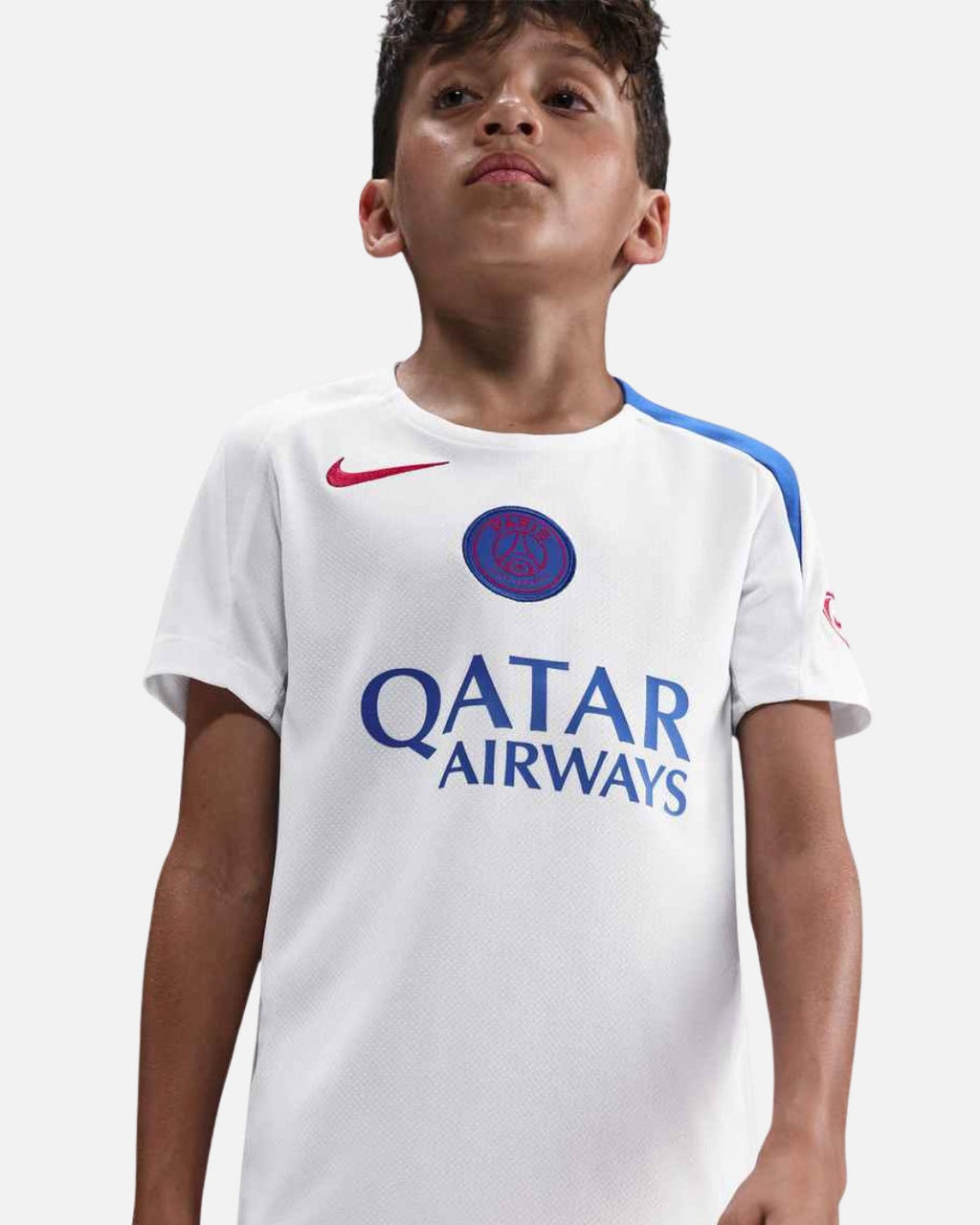 Maillot d'entraînement PSG Strike 2025/2026 Junior - Blanc
