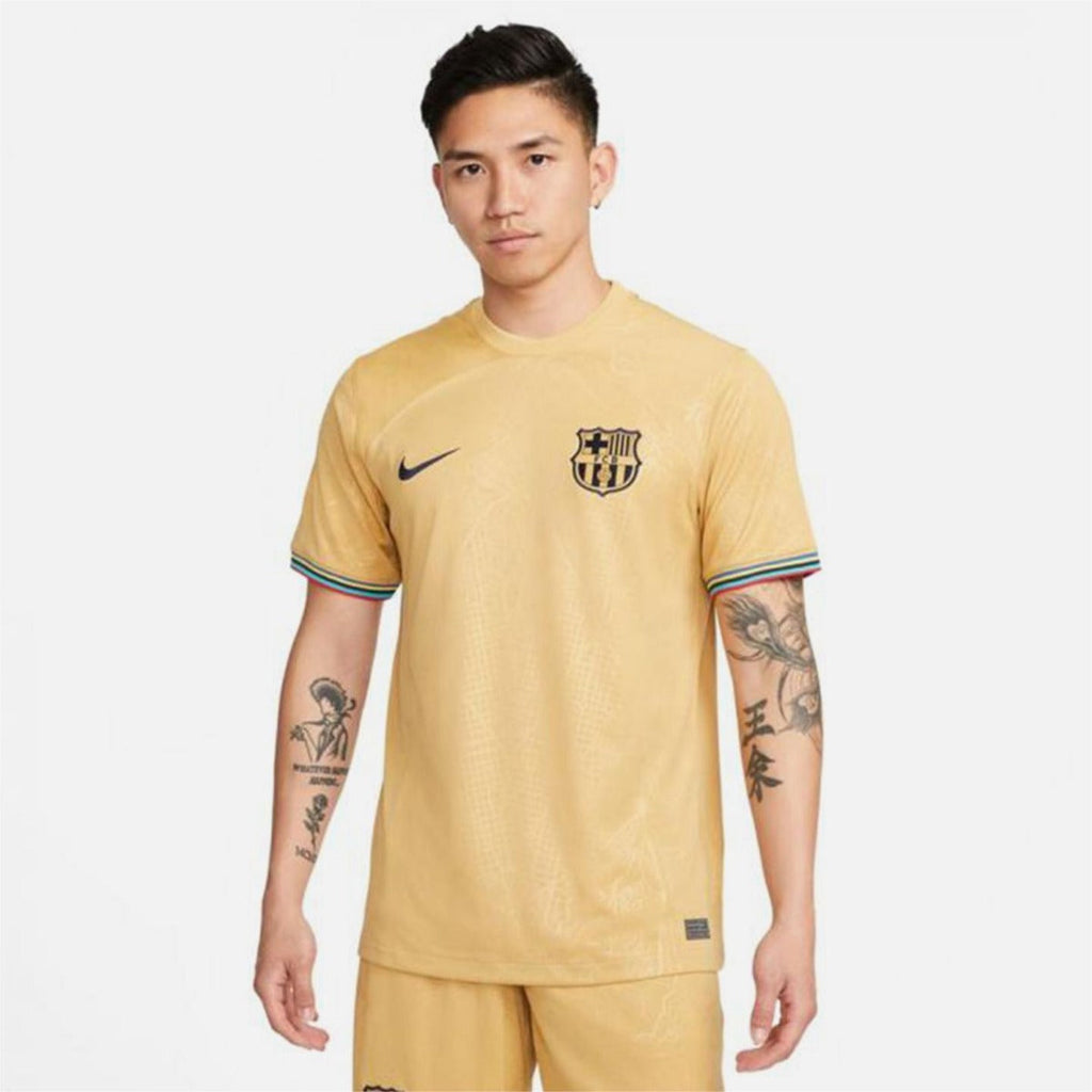 Maillot Extérieur FC Barcelone - Or