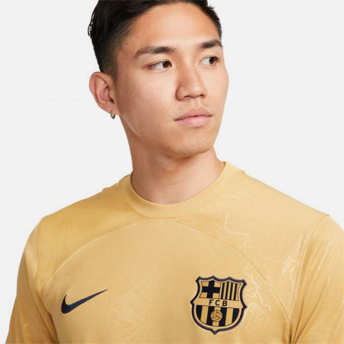Maillot Extérieur FC Barcelone - Or