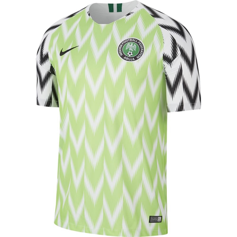 Maillot Nigeria Domicile Junior 2020 - Blanc/Vert