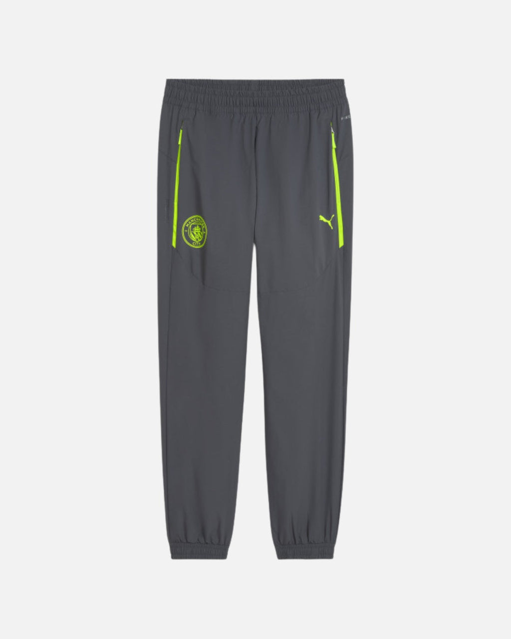 Pantalon de survêtement Manchester City 2025/2026 - Gris/Jaune