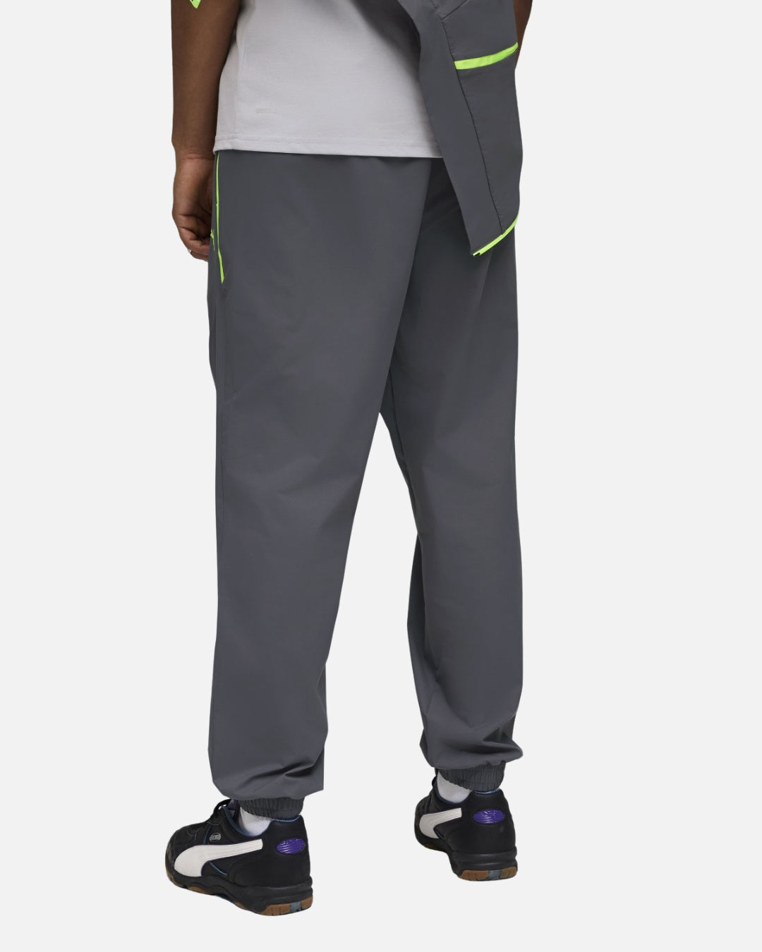 Pantalon de survêtement Manchester City 2025/2026 - Gris/Jaune