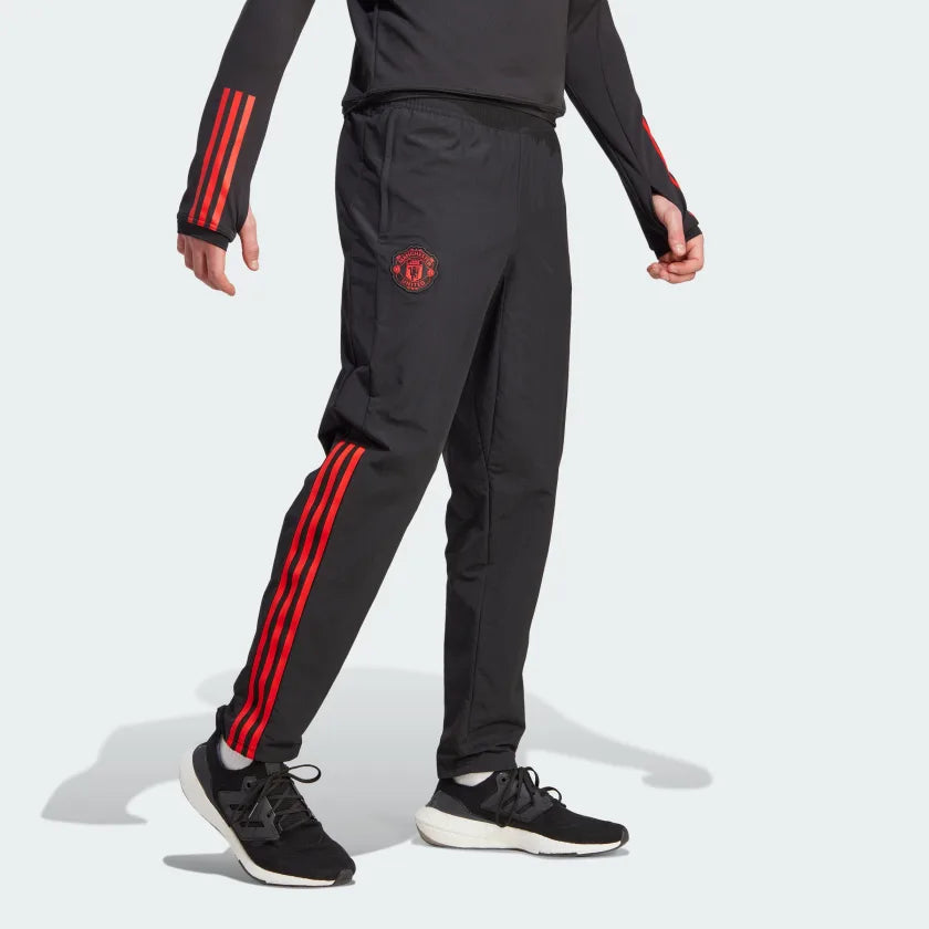 Pantalon de survêtement Manchester United - Noir/Rouge