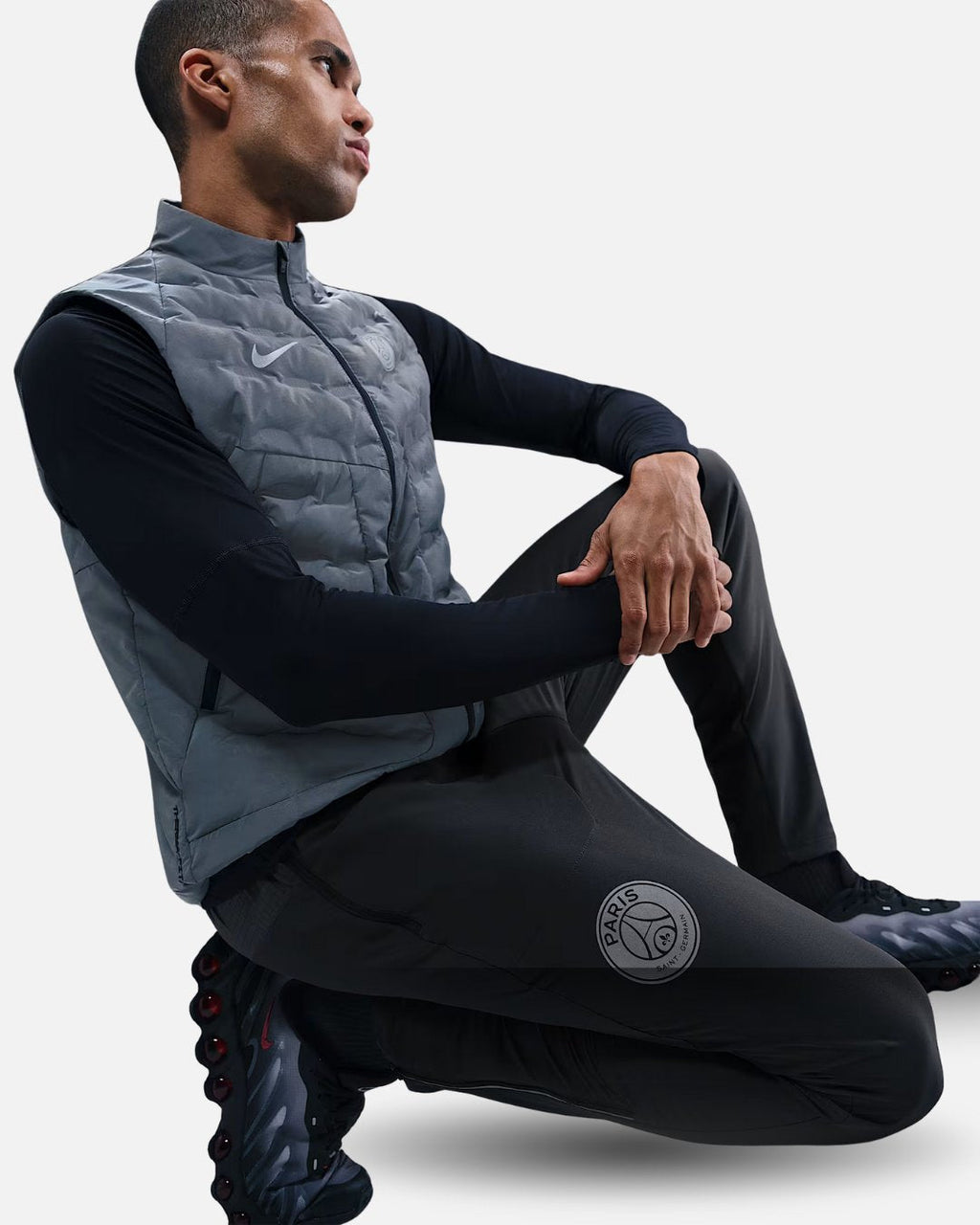 Pantalon De Survêtement PSG Running 2025/2026 - Noir