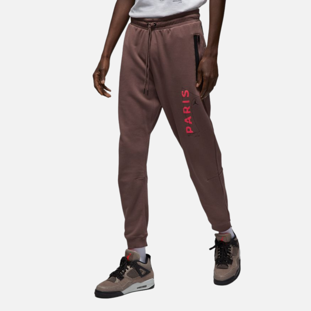 Pantalon Fleece PSG X Jordan - Marron