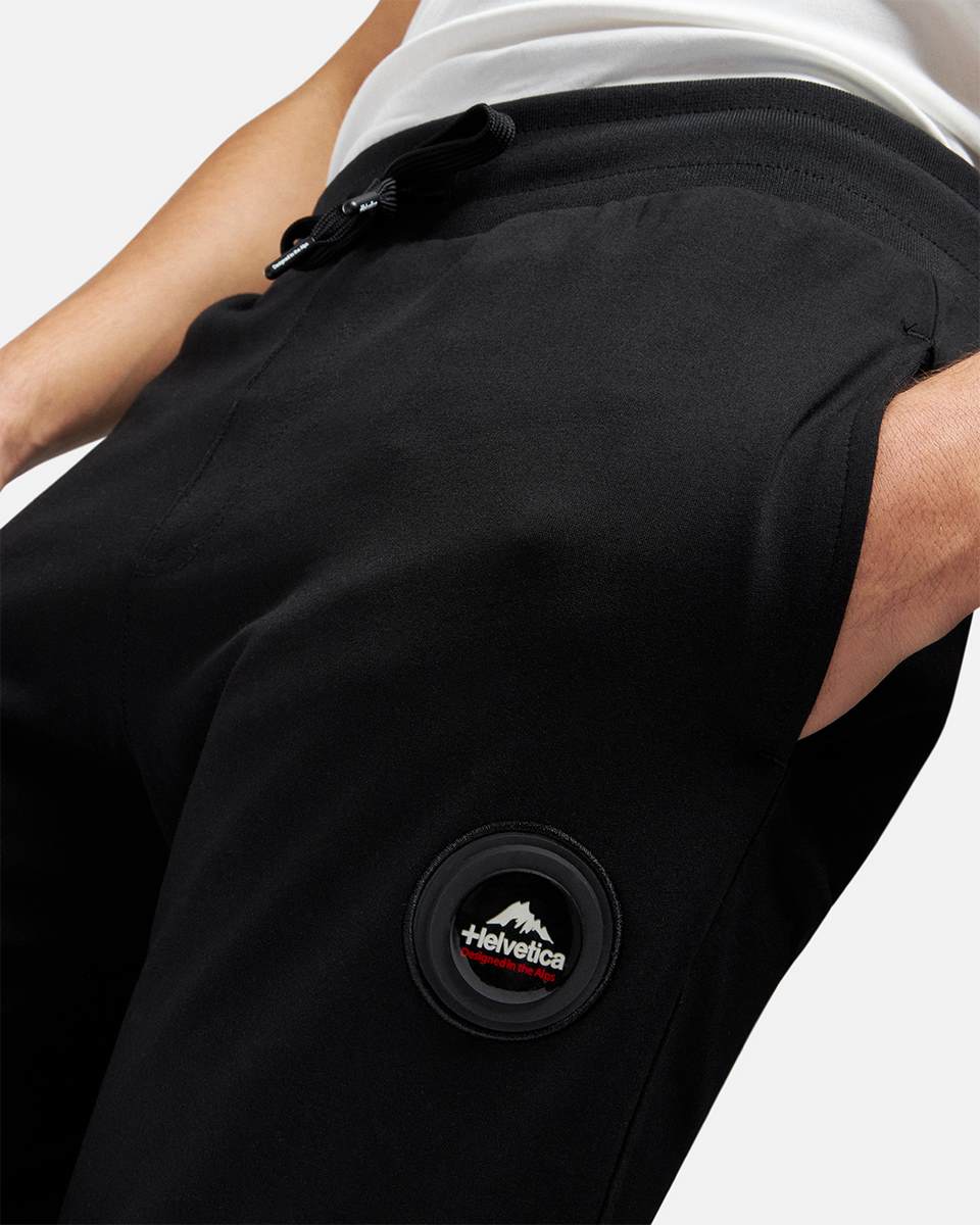 Pantalon jogging Helvetica Beta - Noir