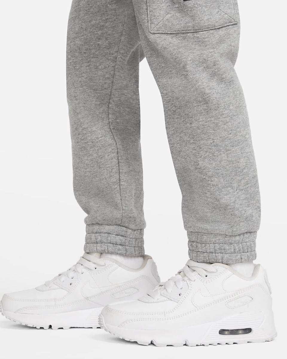 Pantalon Nike Fleece Cargo Enfant - Gris/Noir