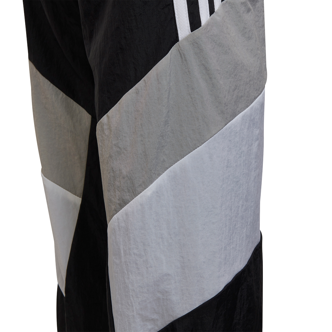 Pantalon de survêtement Adidas Colorblock Junior - Noir/Gris/Blanc