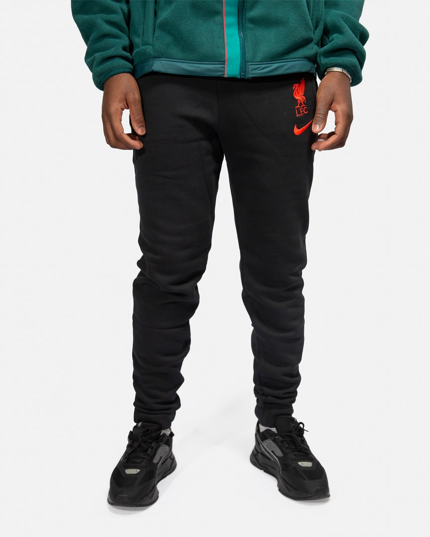 Pantalon de survêtement Liverpool Fleece - Noir/Rouge