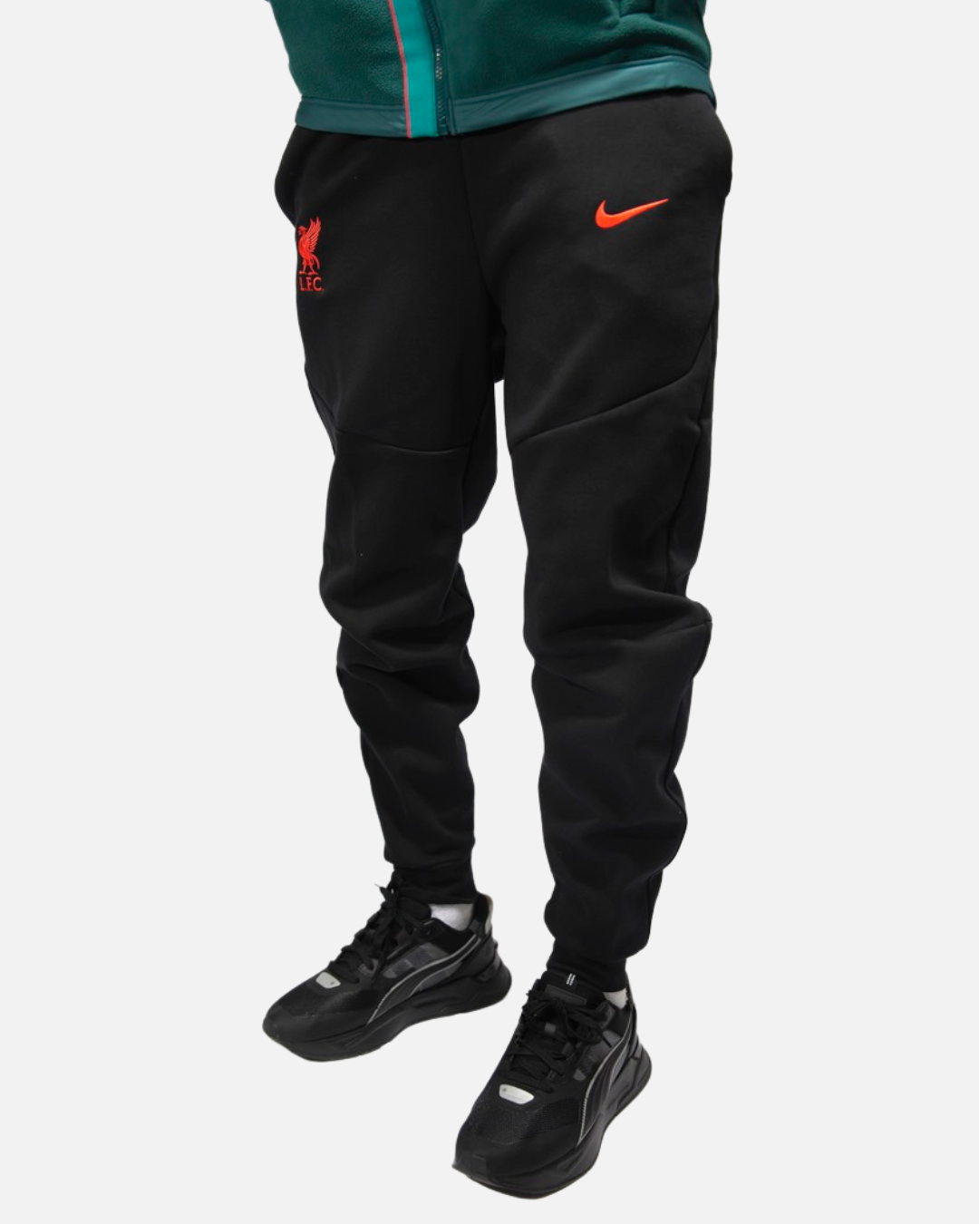 Pantalon de survêtement Liverpool Fleece - Noir/Rouge
