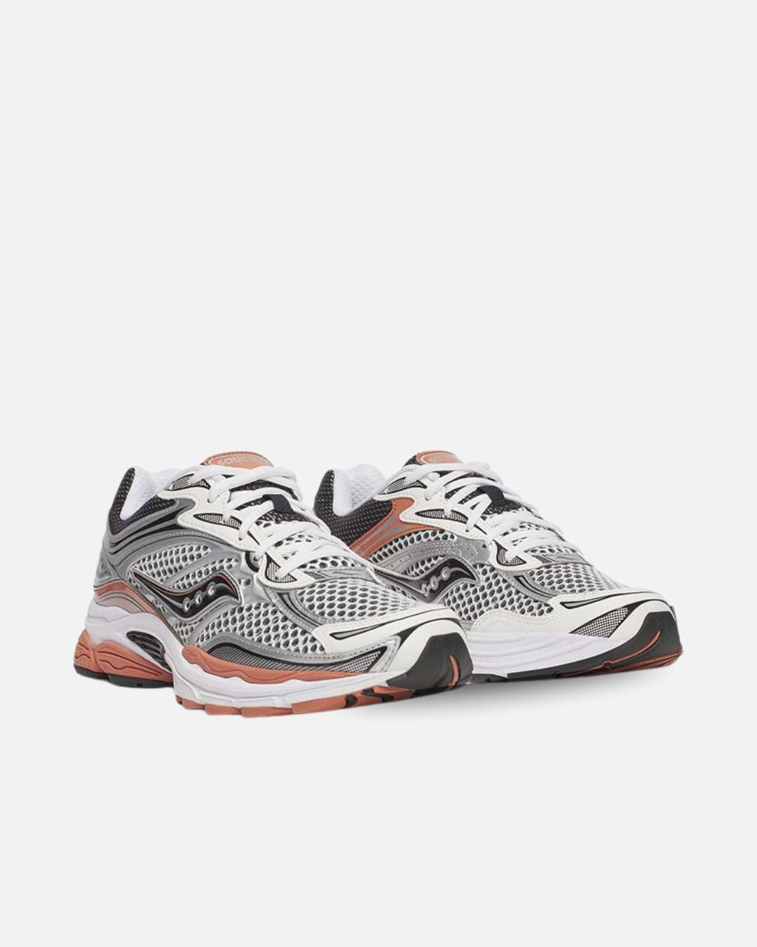 Saucony Progrid Omni 9 "Silver" - Gris/Orange