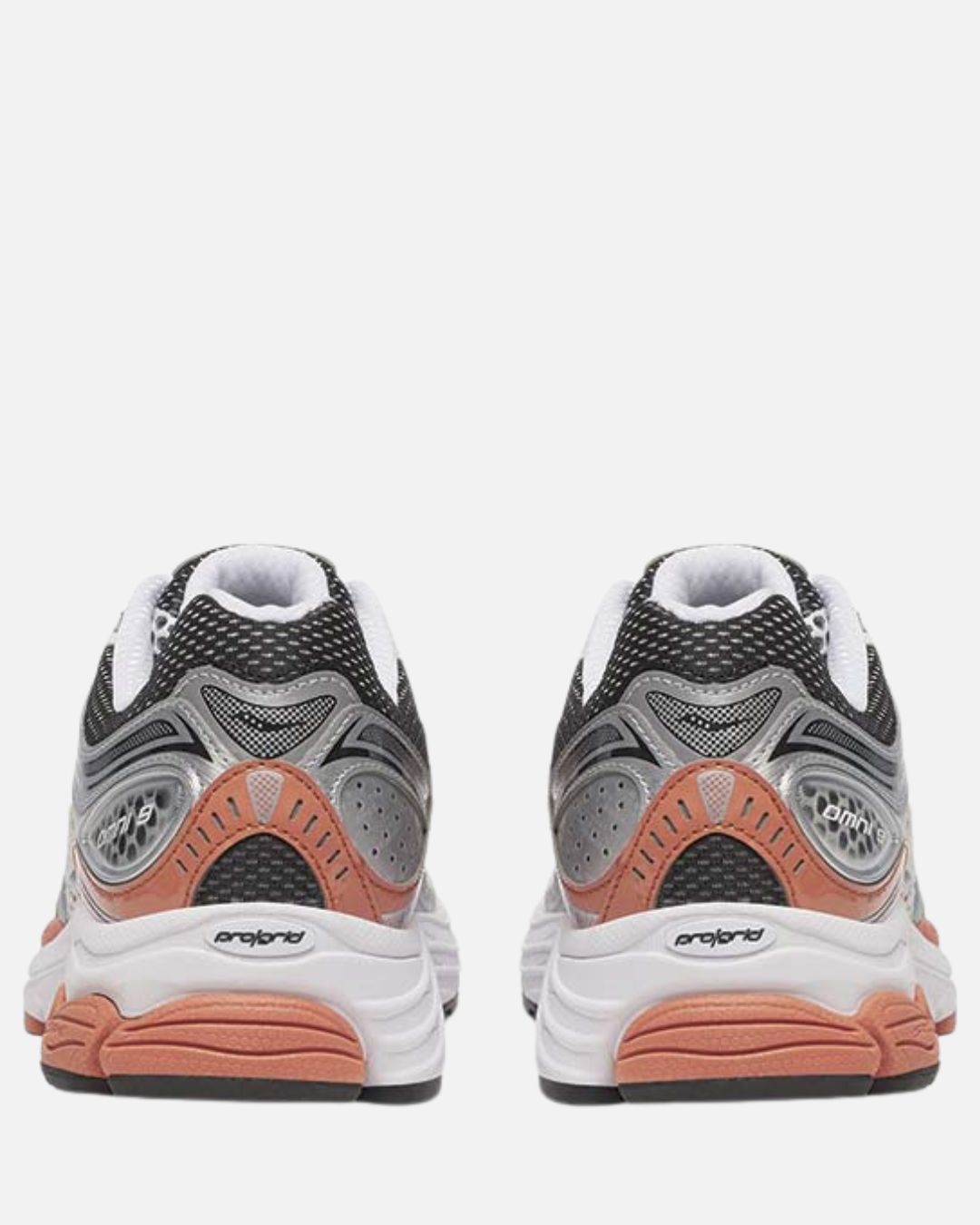 Saucony Progrid Omni 9 "Silver" - Gris/Orange