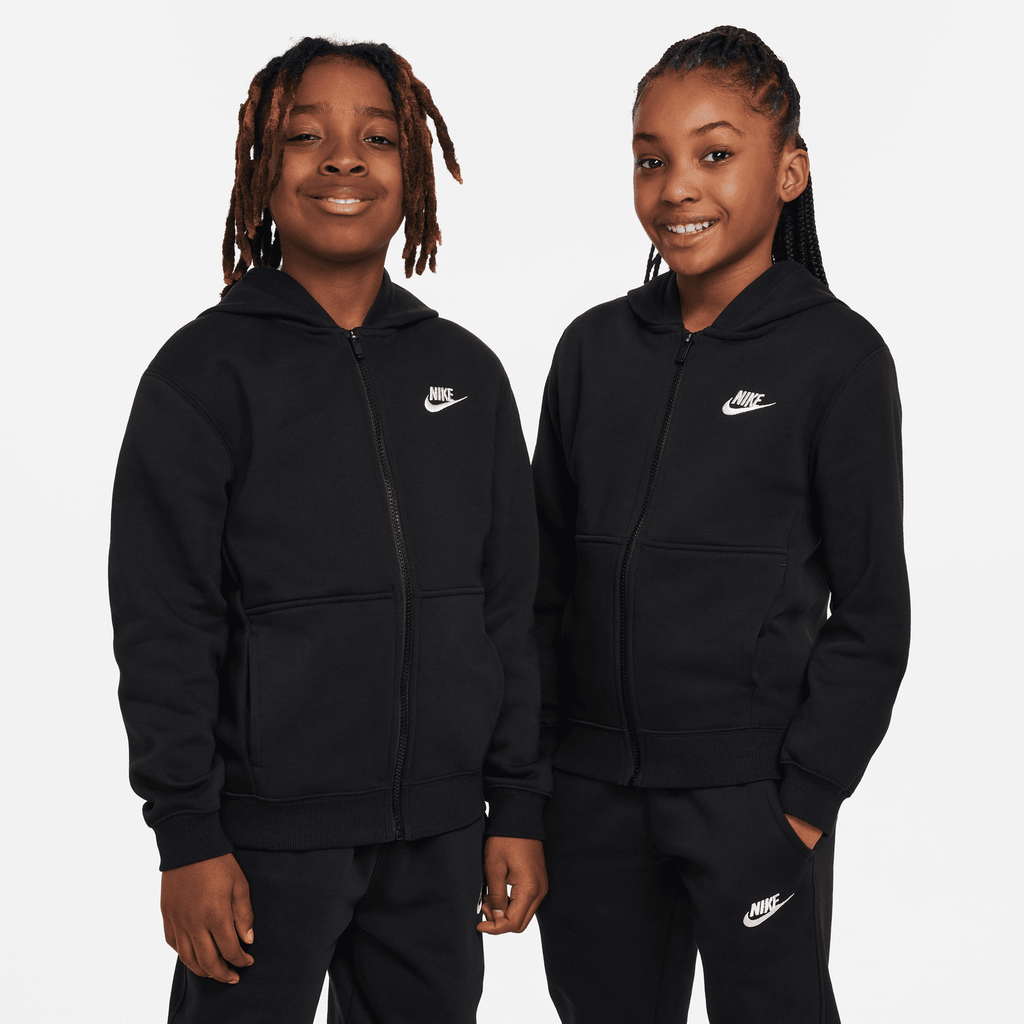 Survêtement Nike Club Fleece Junior - Noir