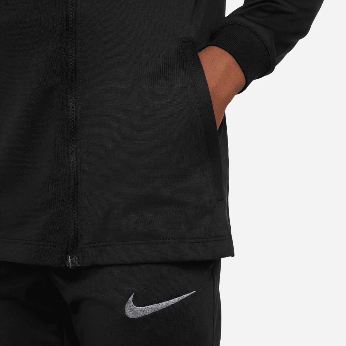 Survêtement FC Barcelone Junior 2022/2023 - Noir/Gris