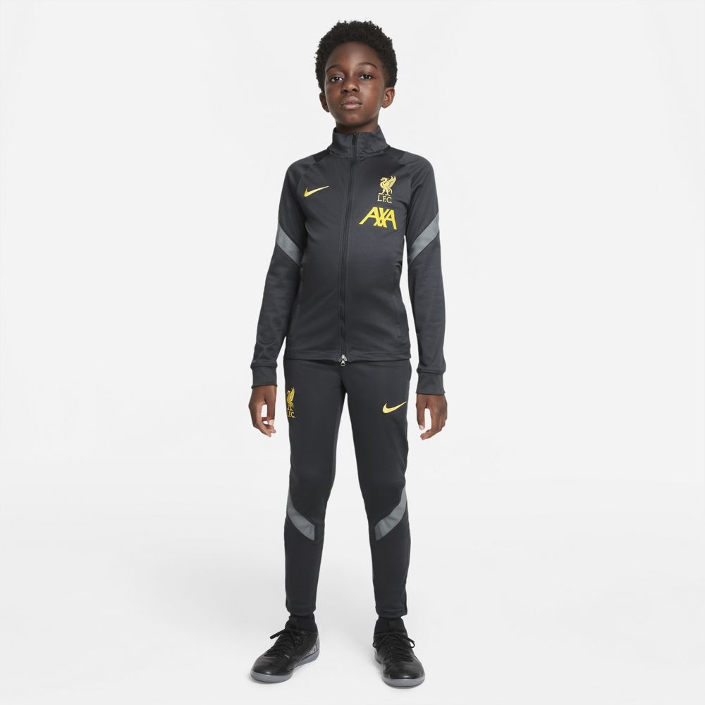 Survêtement Liverpool Strike Junior 2021/2022 - Gris/Jaune