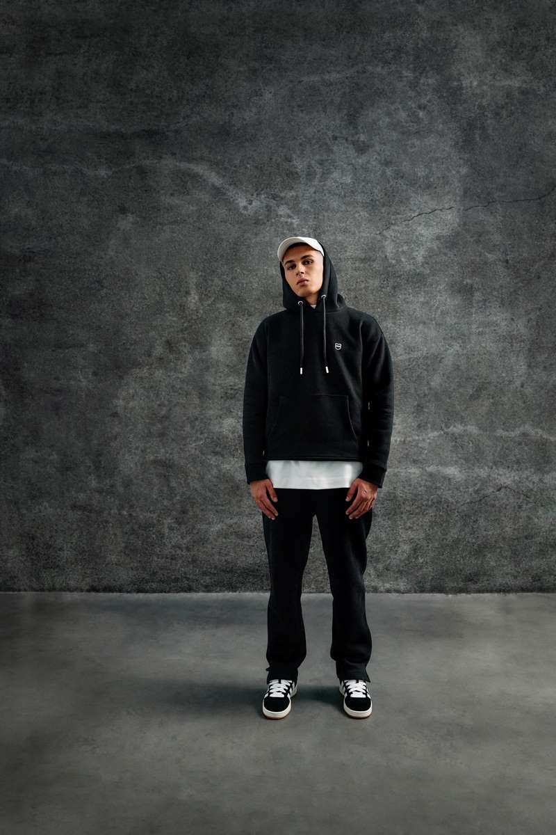 Sweat à capuche FK Premium - Noir