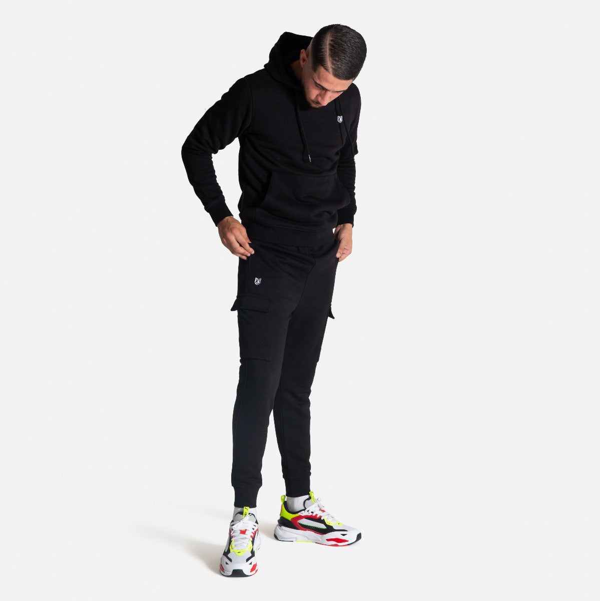 Sweat à capuche FK Cargo - Noir