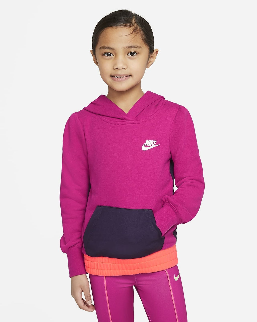 Sweat Capuche Nike Sportswear Enfant Fille - Fushia