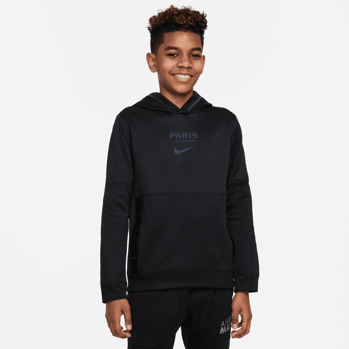 Sweat à capuche PSG Junior 2022/2023 - Noir/Bleu