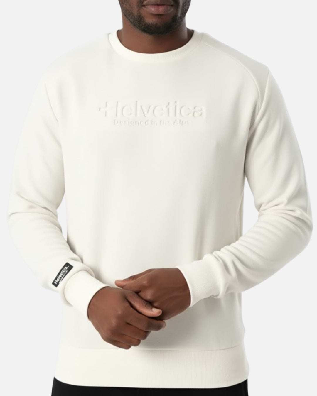 Sweat Helvetica Polar - Beige