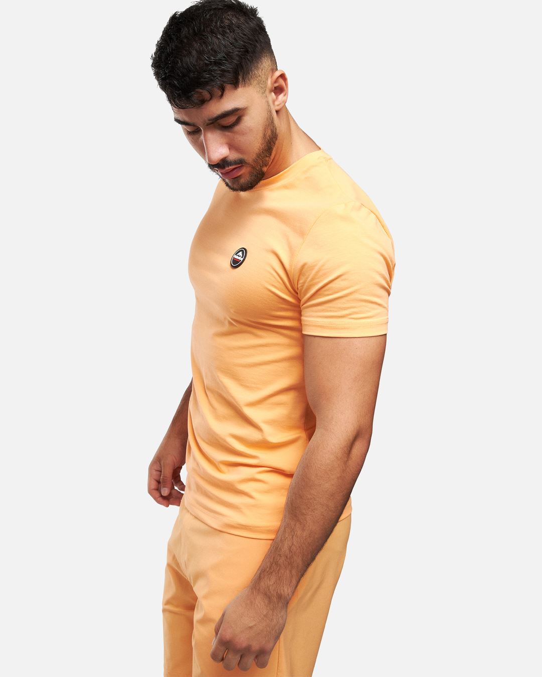 T-shirt Helvetica Williams - Orange