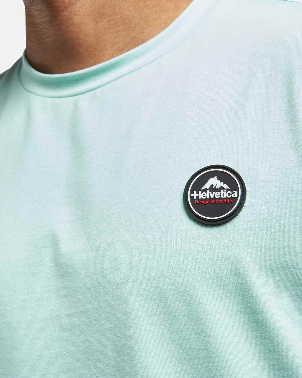 T-shirt Helvetica Williams - Vert