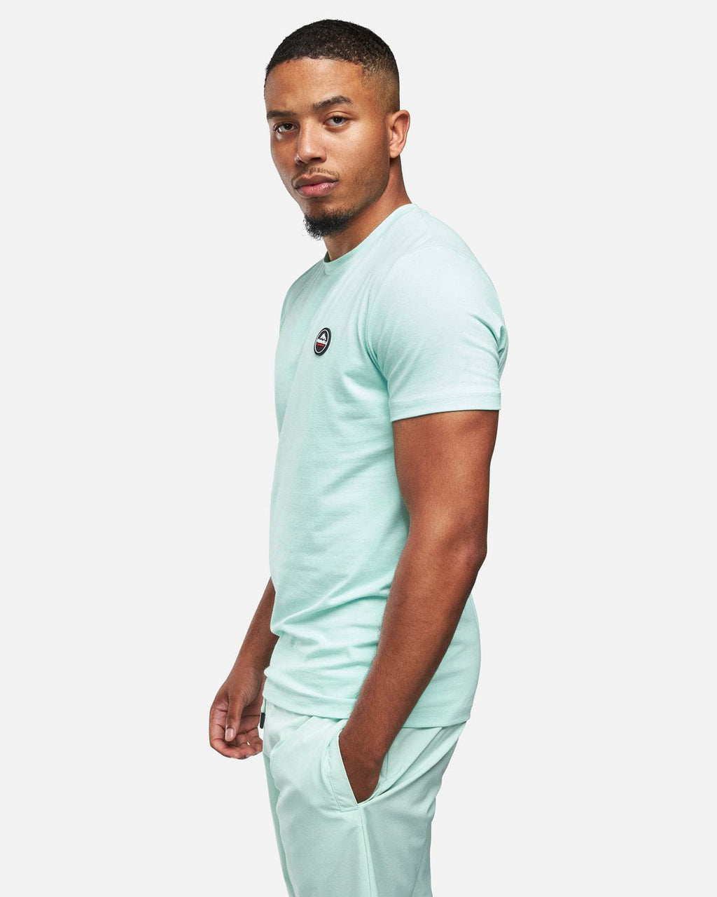 T-shirt Helvetica Williams - Vert