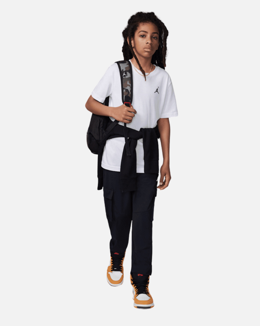 T-Shirt Jumpman Air Jordan Junior - Blanc