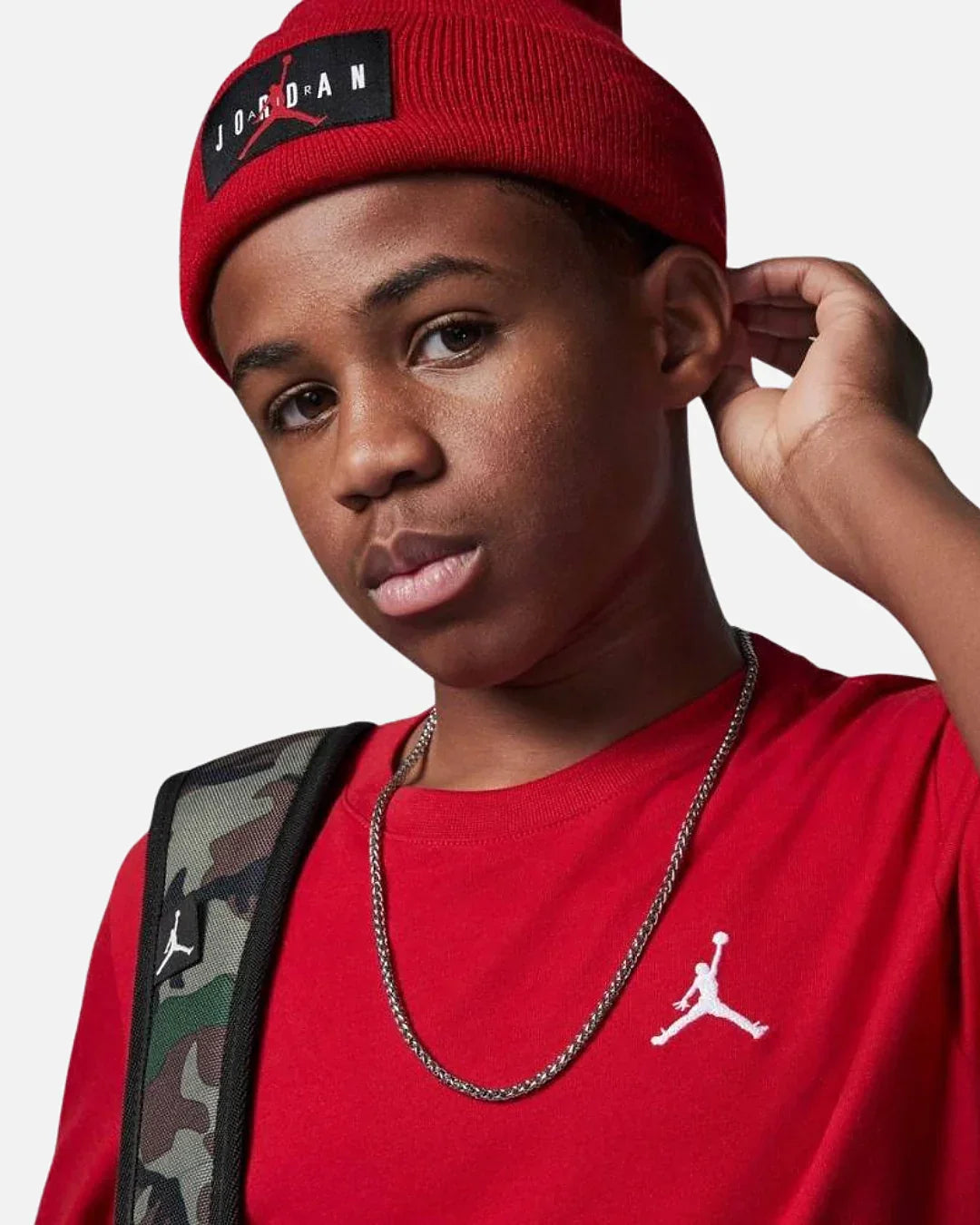 T-Shirt Jumpman Air Jordan Junior - Rouge