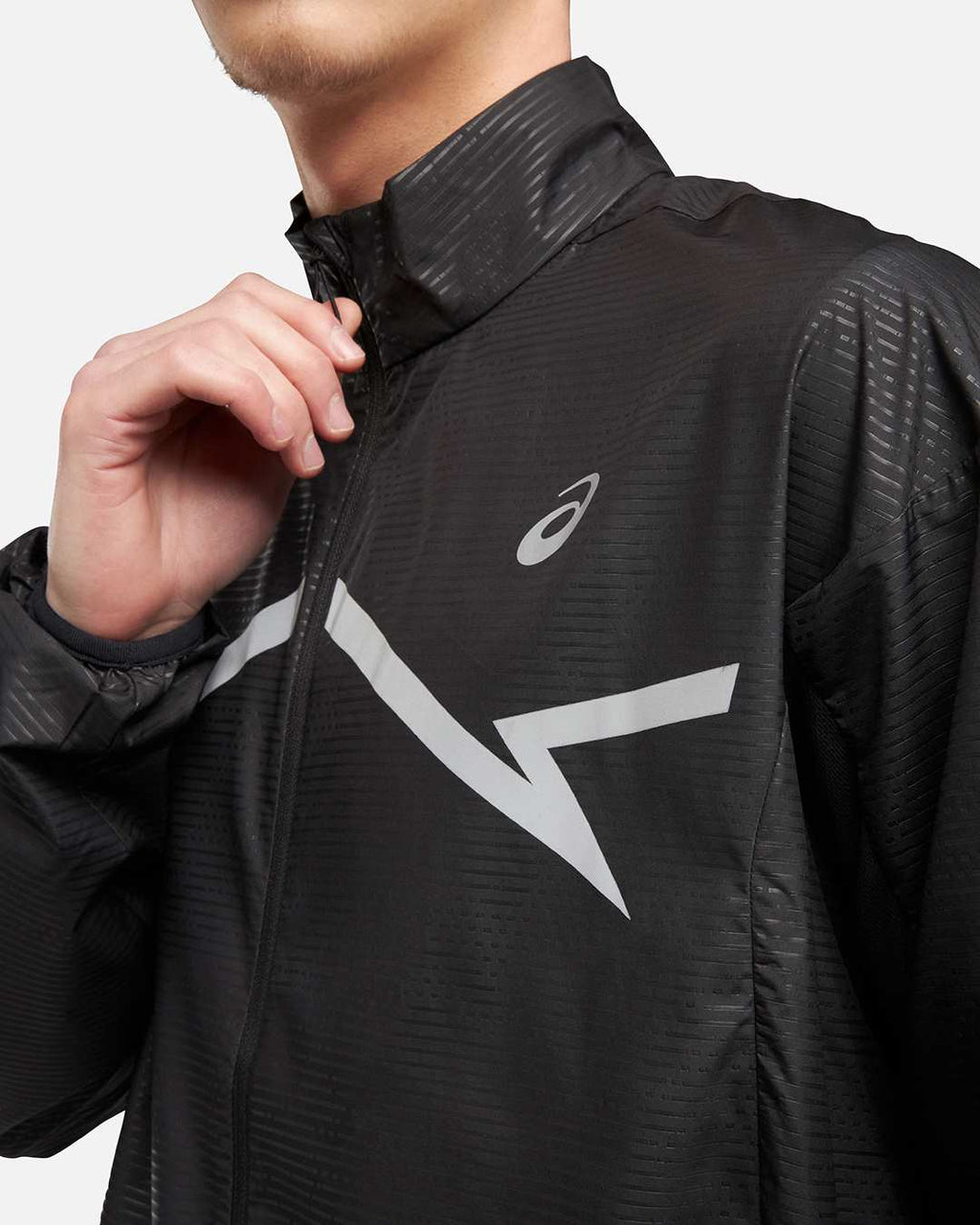 Veste Coupe-Vent Asics Running Lite-Show - Noir